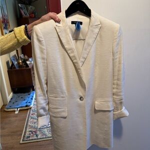Whitw/Cream Blazer